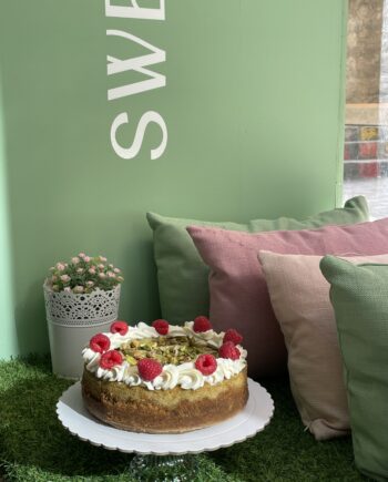 Cheesecake de pistacho